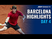Nadal battles Nishikori; Tsitsipas, Rublev & Sinner In Action | Barcelona Open 2021 Highlights Day 4