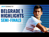 Djokovic vs Karatsev; Berrettini vs Daniel | Serbia Open 2021 Semi-Final Highlights