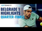 Djokovic vs Kecmanovic; Berrettini & Karatsev In Action | Serbia Open 2021 Quarter-Final Highlights