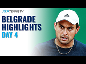 Karatsev Faces Bedene; Delbonis, Mager & Millman All Feature | Serbia Open 2021 Highlights Day 4