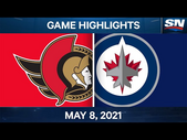 NHL Game Highlights | Senators vs. Jets - May 8, 2021