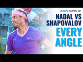 Rafael Nadal vs Denis Shapovalov: All The Angles | Rome 2021 Highlights