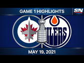 NHL Game Highlights | Jets vs. Oilers, Game 1 – May 19, 2021