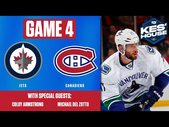 Watch Montreal Canadiens vs. Winnipeg Jets Game 4 LIVE From Kes's House