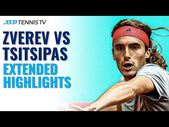 Alexander Zverev vs Stefanos Tsitsipas Battle | Madrid 2019 Extended Highlights