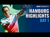 Kohlschreiber Battles Munar; Moutet & Paire In Action | Hamburg 2021 Highlights Day 1