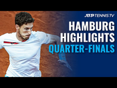 Tsitsipas Faces Krajinovic; Paire & Delbonis Clash | Hamburg 2021 Quarter-Final Highlights