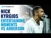 Brilliant Nick Kyrgios Entertainment vs Anderson | Atlanta 2021 Highlights