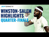 Tiafoe and Ymer Go the Distance; Alcaraz in Action | Winston Salem 2021 Quarter-Final Highlights