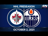 NHL Pre-Season Highlights | Jets vs Oilers – October 2nd, 2021