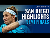 Rublev vs Norrie & Dimitrov vs Ruud | San Diego 2021 Semi Final Highlights