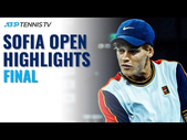 Jannik Sinner vs Gaël Monfils For The Title | Sofia Open 2021 Final Highlights