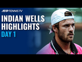 Paul Battles Ironman Lopez; Paire and Tiafoe Tussle | Indian Wells 2021 Day 1 Highlights