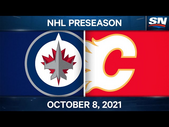 NHL Pre-Season Highlights | Jets vs. Flames - Oct. 8, 2021