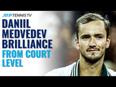 Daniil Medvedev Court-Level BRILLIANCE vs McDonald | Indian Wells 2021 Highlights