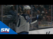 Kyle Connor Buries One-timer To Score First Goal Of The Season For Jets