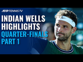 Dimitrov Faces Hurkacz; Schwartzman and Norrie Battle | Indian Wells 2021 Quarter-Final Highlights