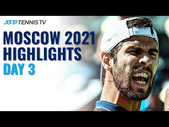 Khachanov Starts Campaign; Cilic Battles Paul, Millman vs Marchenko | Moscow 2021 Day 3 Highlights