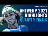 Schwartzman Faces Nakashima; Harris & Sinner In Action | Antwerp 2021 Quarter-Final Highlights