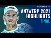 Jannik Sinner vs Diego Schwartzman For The Title | Antwerp 2021 Final Highlights