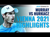 Intense Tennis Match Up Andy Murray vs Hubert Hurkacz | Vienna 2021 Highlights
