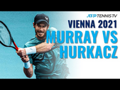 Intense Tennis Match Up: Andy Murray vs Hubert Hurkacz | Vienna 2021 Highlights