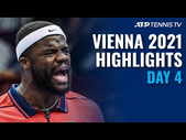 Tsitsipas & Tiafoe Duel; Zverev Seeks 300th Win | Vienna 2021 Highlights Day 4