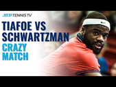 Crazy Points in Wild Tiafoe vs Schwartzman Match! | Vienna 2021 Highlights