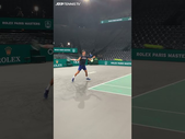 Novak Djokovic Funny Celebration At End of Practice With Dimitrov!  #Shorts