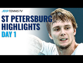 Bublik Faces Tiurnev; Duckworth & Korda Also In Action | St. Petersburg 2021 Day 1 Highlights