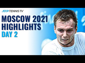 Bublik Headlines vs Marchenko; Mannarino Faces Safiullin | Moscow 2021 Day 2 Highlights