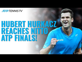 Hubert Hurkacz Qualifies For Nitto ATP Finals in Turin For First Time! | Paris 2021