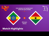 11.11.2021 - Эфиопия - Гана. Обзор матча. Голы и лучшие моменты