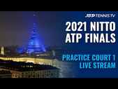 2021 Nitto ATP Finals Live Stream - Practice Court 1 | Turin