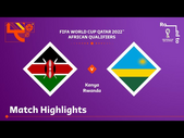 15.11.2021 - Кения - Руанда. Обзор матча. Голы и лучшие моменты