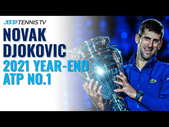 Novak Djokovic 2021 Year-End ATP No.1 Trophy Presentation and Speech!