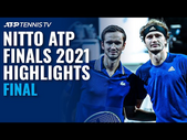 Daniil Medvedev Faces Alexander Zverev For The Title | Nitto ATP Finals 2021 Highlights Final