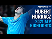 3 Tour Titles & A Maiden Nitto ATP Finals | Hubert Hurkacz 2021 ATP Highlights