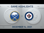NHL Highlights | Sabres vs. Jets - Dec. 14, 2021