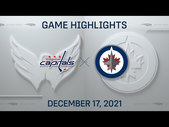 NHL Highlights | Capitals vs. Jets - Dec. 17, 2021
