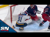 Vladimir Tarasenko Finishes Perfect Give-And-Go With Ivan Barbashev Vs. Jets