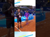 Nadal & Tsitsipas Champagne Fail 