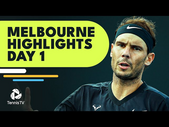 Murray Returns; Nadal, Goffin & Dimitrov Play Doubles | Melbourne Summer Set 2022 Highlights Day 1