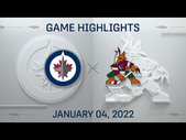 NHL Highlights | Jets vs. Coyotes - Jan. 4, 2022