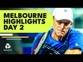 Munar vs Anderson; Popyrin vs Travaglia | Melbourne Summer Set 2022 Day 2 Highlights