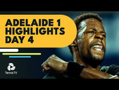 Monfils vs Cerundolo; Khachanov vs Johnson | Adelaide International 1 2022 Highlights Day 4