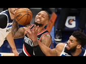 Minnesota Timberwolves vs Portland Trail Blazers Full Game Highlights | 2020-21 NBA Season