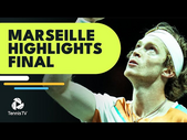 Andrey Rublev vs Felix Auger-Aliassime In Title Showdown | Marseille 2022 Final Highlights