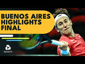 Casper Ruud vs Diego Schwartzman For The Title | Buenos Aires 2022 Final Highlights