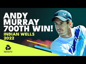 Vintage Andy Murray Highlights In 700th ATP Win vs Daniel | Indian Wells 2022